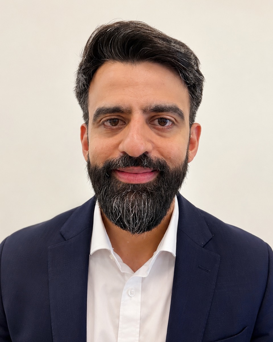 Portrait of Zafar Afsar, practising solicitor
